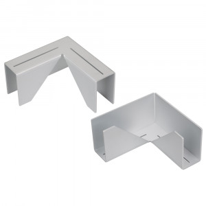 Соединитель угловой SL-LINE-3691 019388, Угловой соединитель профиля SL-LINE-3691. В комплекте 2 соединителя, шурупы 12шт. Из одного комплекта можно составить два угловых соединения. Цена за комплект.