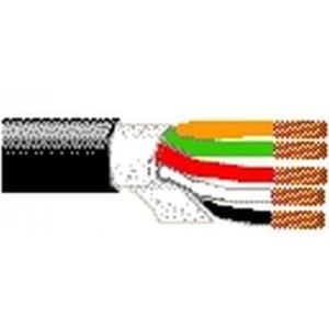 9420 010100, Многожильные кабели 16AWG 5C UNSHLD 100ft SPOOL BLACK