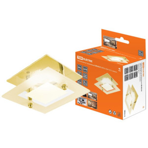 Светильник встраиваемый СВ 05-01 MR16 50Вт G5.3 золото SQ0359-0017