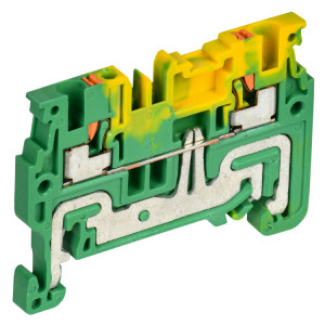 Колодка клеммная CP-PEN земля 1,5мм2 желто-зеленая YCT21-00-K52-001