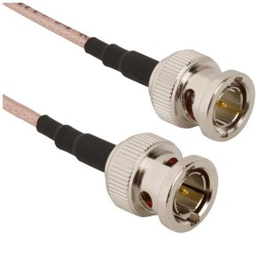 115101-05-24.00, Соединения РЧ-кабелей BNC ST Plug to BNC ST Plug RG-179 24 in