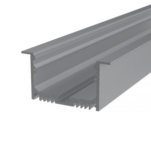 Профиль алюминиевый врезной 63х32 мм 2 м (заказывать отдельно рассеиватель 146-254, заглушки 1) 146-225