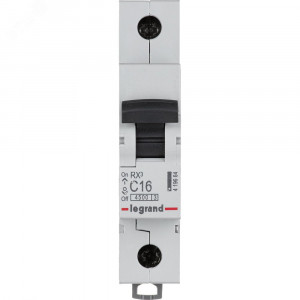 Выключатель автоматический модульный 1п C 16А 4.5кА RX3 Leg 419664