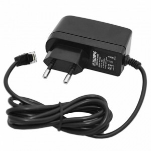 Источник питания 12В/ 500mA TELEOFIS PS12-500s, Блок питания TELEOFIS PS12-500s с подключением вилкой RJ-12 (6P6C)