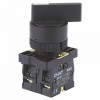 Переключатель NP2-EJ25 2 полож. с фиксацией 1НЗ +1НО IP40 574824
