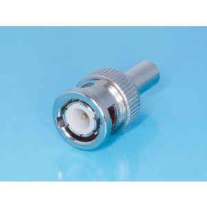 BNC-C58P, Разъем BNC вилка на кабель RG-58, обжимной