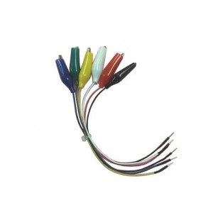 TW-AM-6, Кабели-перемычки 8in jump wire A clip male mach 6pk