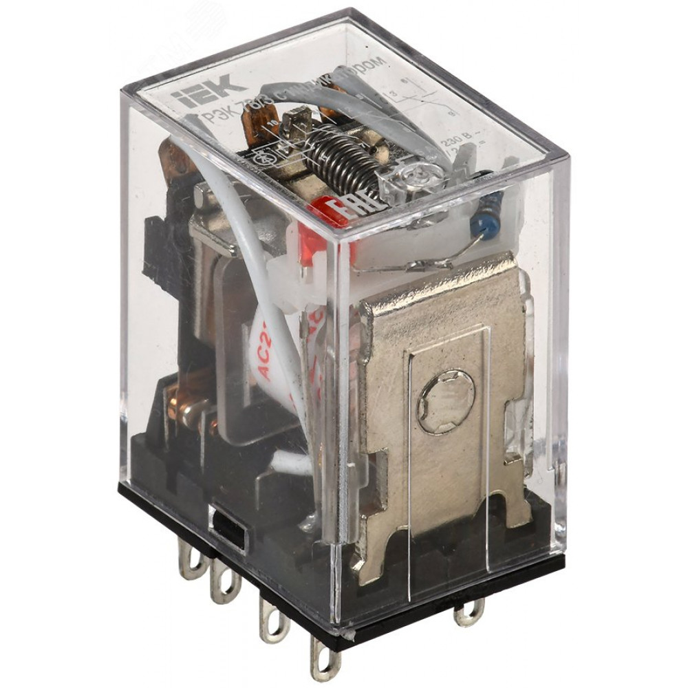 Изображение товара Реле РЭК78/3(MY3) с индикацией 5А 220В переменного тока IEK