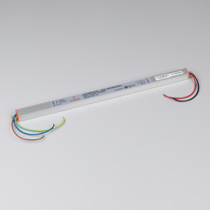 Блок питания ARV-12060-LONG-D (12V, 5A, 60W) 024097(1), Источник напряжения с гальванической развязкой для светодиодных изделий. Входное напряжение 200-240 VAC. Выходные параметры: 12 В, 5 А, 60 Вт. Встроенный PFC >0,5. Негерметичный алюминиевый корпус IP 20. Габаритные размеры длина 365 мм, ширина 18 мм, высо