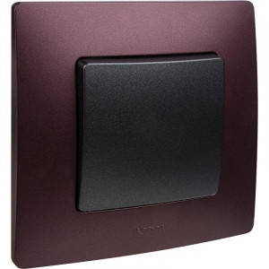 ETIKA Рамка 1 пост сливовая 672561