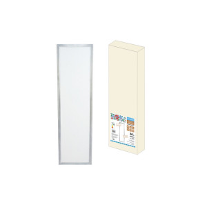 Ультратонкая светодиодная панель серии СВО 295 х1195, 36Вт, 6000К, хром, Народная (без драйвера) SQ0329-0222