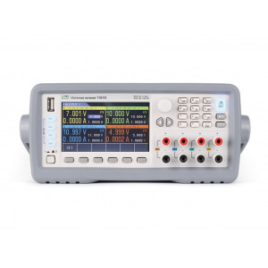 АКИП-1181/5, Источник питания постоянного тока 215Вт, 1 канал 0-30В/3А, 2 канал 0-30В/3А, 3 канал 0-10В/3А, 4 канал 0-5В/1А дискретность  1мВ/ 1мА