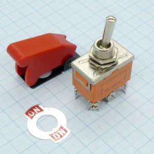 DS KN3B-202A с крышкой кр., 2 положения, 2 группы на переключение