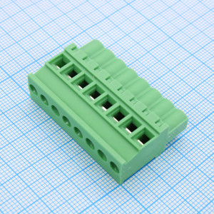 2EGTKB-5.0-08P-14-100, Разъемный клеммный блок, 8 контактов. Серия 2EGTKB-5.0