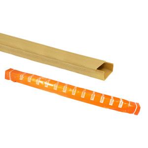 Кабель-канал 20х10 желтая сосна 3D (100м) SQ0402-0604