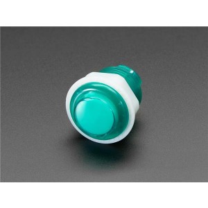 3433, Принадлежности Adafruit  Mini LED Arcade Button - 24mm Green
