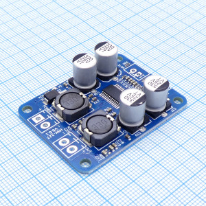 TPA3118 60W, Плата цифрового усилителя звука Mono Class D DC8-24V  4-8 Ohms