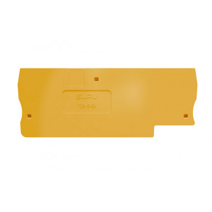 Торцевая крышка TC6-3-OG-EA, Торцевая крышка, для клемм TC6-3-..., цвет: оранжевый