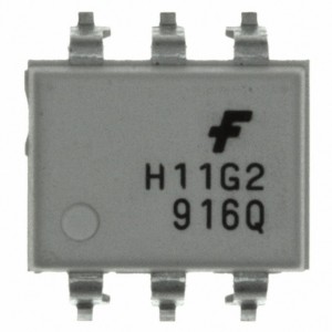 H11G2SR2M, Оптоизолятор 7.5кВ транзистор Дарлингтона c выводом базы 6SMD