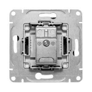 Механизм розетки TV, оконечная, ч-рный Эпика EKF UP1-SOB-TV-3