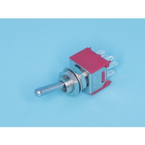 PST-42A, Тумблер мини 6 конт. DPDT (on-on) (B070E)