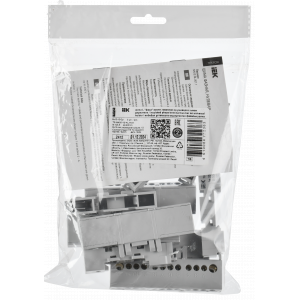 TEKFOR Шина L фаза изолированная на универсальном держателе 8х12-12-Ср IEK TF-NN20-12-KL-K03