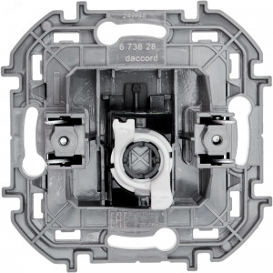 Розетка компьютерная Inspiria RJ45 кат.5E UTP антрацит Leg 673828