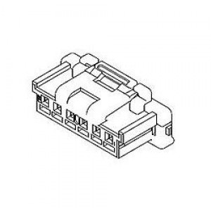 505151-1200, Проводные клеммы и зажимы 2.0W/B REC HSG12ckt