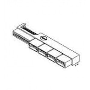 45984-8142, Сверхмощные разъемы питания LPH Rcpt Assy RtAn 0 An 08 Pwr 24 Sig Std