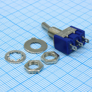 MTS-102, Тумблер ON-ON 1 группа контактов 3А, 250В