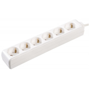 Удлинитель У06 6 мест 2P+PE/3метра 3х1мм2 16А/250 WYP10-16-06-03-Z-N