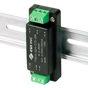 PYB10-Q48-D5-DIN, Преобразователи постоянного тока в постоянный с изоляцией Isolated DC-DC Cnvrt