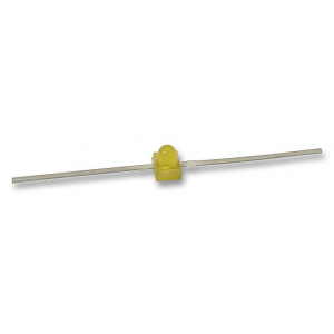HLMP-6400, Светодиод 1,8мм/желтый/585нм/1-9мкд/90°/аксиальные выводы