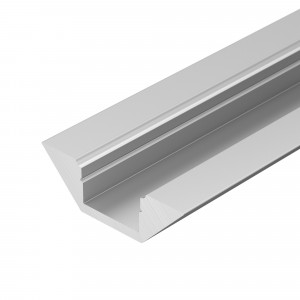 Профиль с экраном ALU-CORNER-2000 ANOD+FROST 014900, Поставка под заказ от 1 компл. Комплект с экраном. Алюминиевый анодированный профиль для светодиодных лент и линеек. Габаритные размеры (LхWхH): 2000x30,8x9,2 мм. Ширина площадки для ленты 12,2 мм. Аксессуары приобретаются отдельно. Цена за комплект