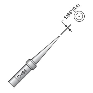 C-494-7, Паяльники SOLDERING TIP-700F 1/64IN C SERIES