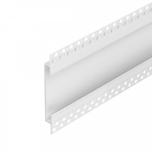 Профиль FANTOM-W75-DUAL-2000 WHITE 039946, Алюминиевый встраиваемый профиль для светодиодных лент и линеек. Цвет - белый RAL9003 (порошковая окраска). Габаритные размеры (LхWхH): 2000х147х15 мм. Ширина площадки для ленты 10 мм.