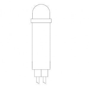 2191U1-24V, Светодиодные панельные индикаторы RED DIFFUSED 5/16" MOUNTING HOLE