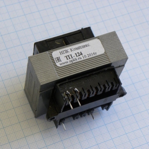 ТП-124-12, Трансформатор питания для печатного монтажа 220/16.0;0.82А
