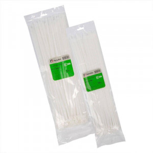 Хомут кабельный КСС 8х400 нейл. бел. (уп.100шт) 50011