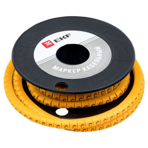 Маркер кабельный 4,0 мм2 