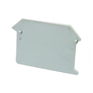 Боковая крышка G-JUT1-4/1-2, Крышка боковая, для клемм JUT1-4/1-2, цвет: серый