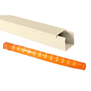 Кабель-канал 25х25 слоновая кость (50м) SQ0402-0506