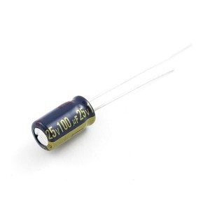 COM-00096, Принадлежности SparkFun Electrolytic Decoupling Capacitors - 100uF/25V