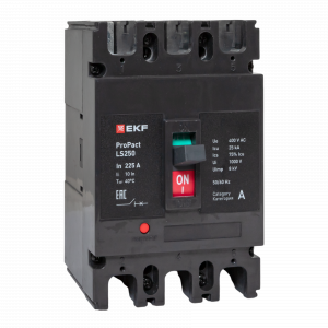 Автоматический выключатель LS250 25кА 3P 225А ProPact EKF
