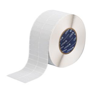 brd148177, THT-6-8591-10-WT этикетки, материал B-8591, полиэстер, белый, размер 38.1х19.05мм, 10 000 шт. в рул.