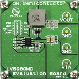LV5980MCGEVB, Средства разработки интегральных схем (ИС) управления питанием EVABOARD FOR LV5980MC