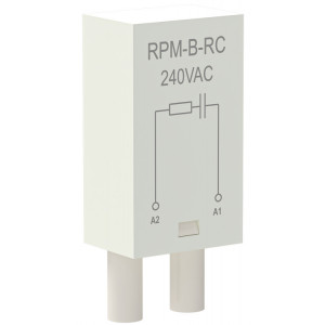 Модуль защиты для реле RC-цепь 240В AC ONI (кр.10шт) [RPM-B-RC-AC240V]