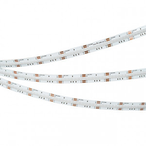 Лента COB-X840-10mm 24V RGB (16 W/m, IP20, CSP, 5m) 039742, Лента COB сплошной засветки без видимых светодиодов, открытая IP20. Светодиоды CSP, 840 шт/м (4200 шт на 5 м), белая плата, скотч 3M. Цвет RGB , угол 160°. Питание 24V, мощность 16 Вт/м (80 Вт на 5 м). Размеры 5000x10x1.5 мм. Мин. отрезок 25 мм, 21 светод