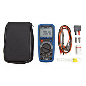 DT-9928T Мультиметр профессиональный, Цифровой универсальный влагозащищенный мультиметр True RMS с автоматическим выбором пределов измерений