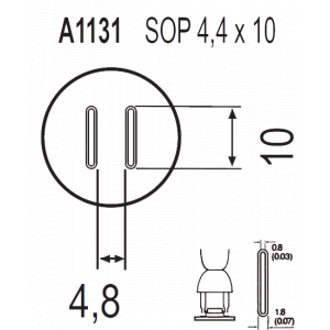 QUICK A1131, Насадка для термофена в паяльных станциях серий Quick 850, Quick 855, Quick 857, Quick 861, Quick 990